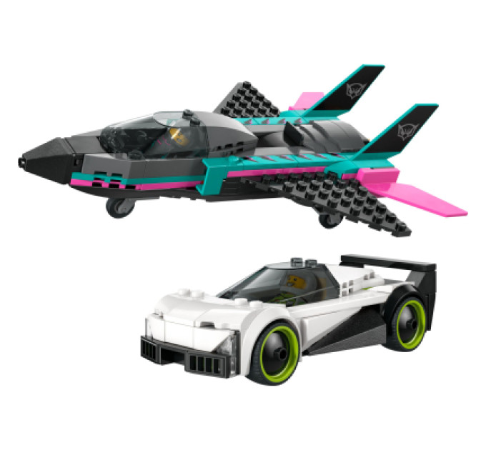 LEGO Конструктор LEGO City Реактивний літак проти автомобіля (60489)