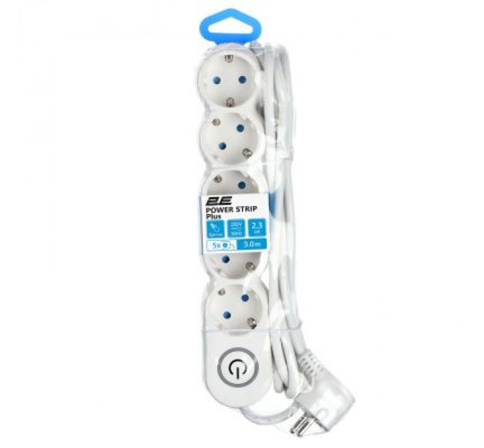 Мережевий фільтр живлення 2E 2E-U05VESM3W