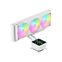 Система рідинного охолодження Gamemax GLACIER 360 LCD WH
