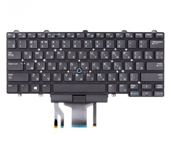 Клавіатура ноутбука Dell Latitude E5450/E5470 черн (KB314102)