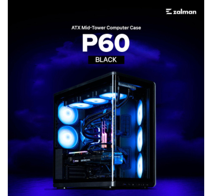 Zalman Корпус для ПК Zalman P60BLACK