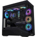 Lian Li Корпус для ПК Lian Li V100R case with pre-installed four 120mm RGB PWM fan, Black (G99.V100RX.01)