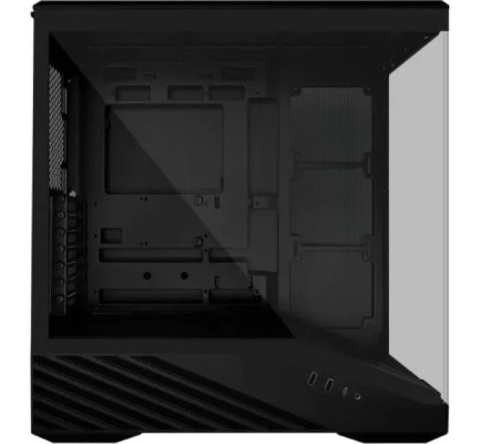 Lian Li Корпус для ПК Lian Li V100R case with pre-installed four 120mm RGB PWM fan, Black (G99.V100RX.01)