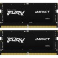 Kingston Fury (ex.HyperX) Модуль пам'яті для ноутбука SoDIMM DDR5 32GB (2x16GB) 6400 MHz Impact Kingston Fury (ex.HyperX) (KF564S38IBK2-32)