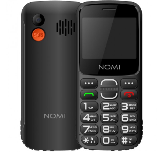 Мобільний телефон Nomi i2320 Black