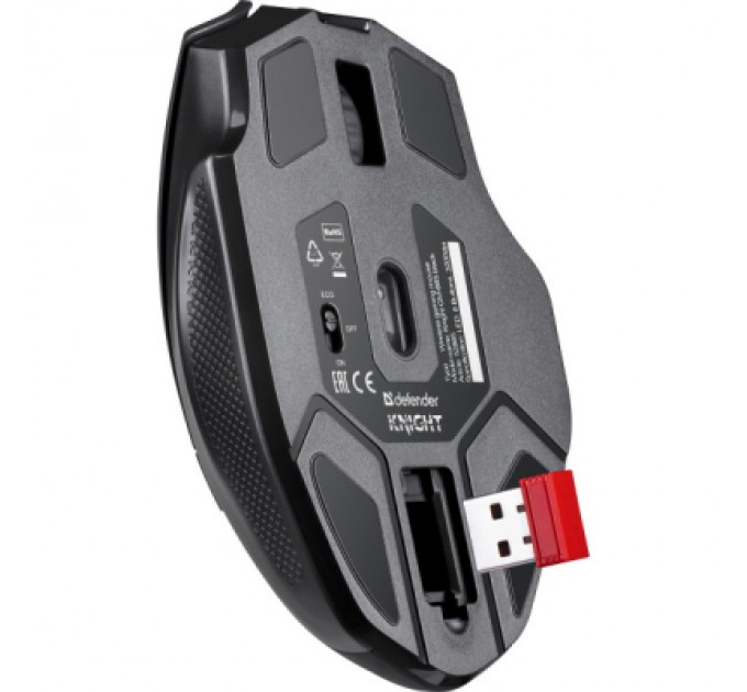 Мишка Defender Knight GM-885 Wireless Black (52885)