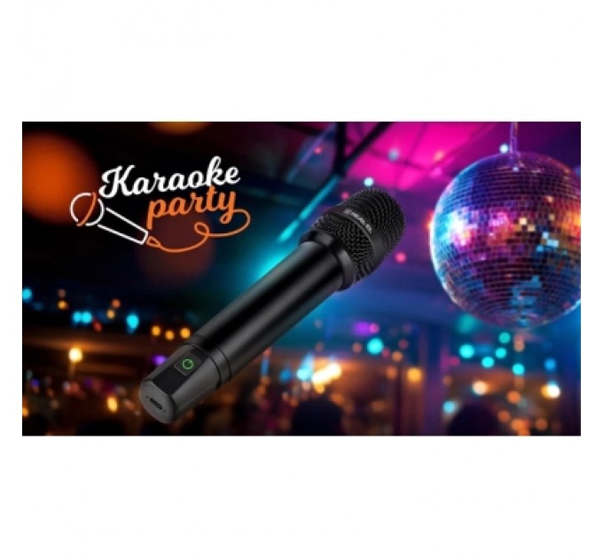 Мікрофон REAL-EL KM-830 Black (EL121900001)