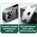 Ugreen Інструмент Ugreen Обтискні кліщі NW136 Multifunctional Clamp Green (70683)