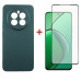 Dengos Чохол до мобільного телефона Dengos Realme 12 4G/5G Soft+glass Green (DG-KM-184)