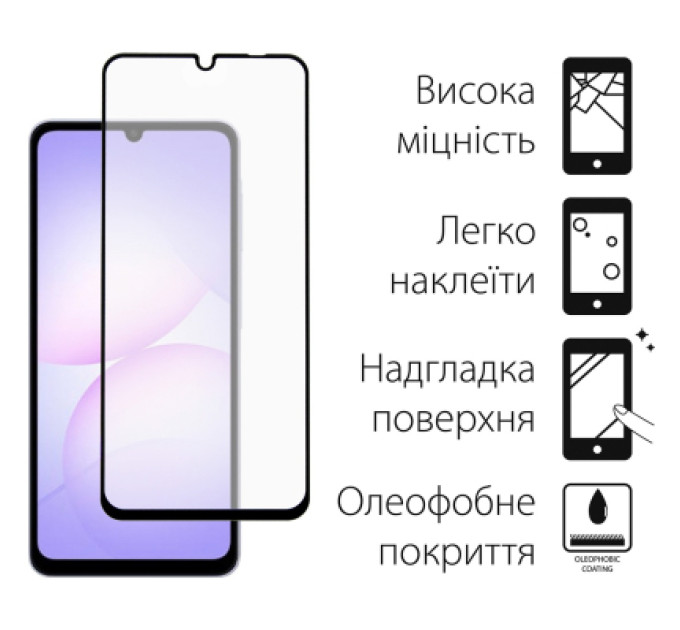 Dengos Чохол до мобільного телефона Dengos Samsung Galaxy A07 TPU+glass Transparent (DG-KM-170)