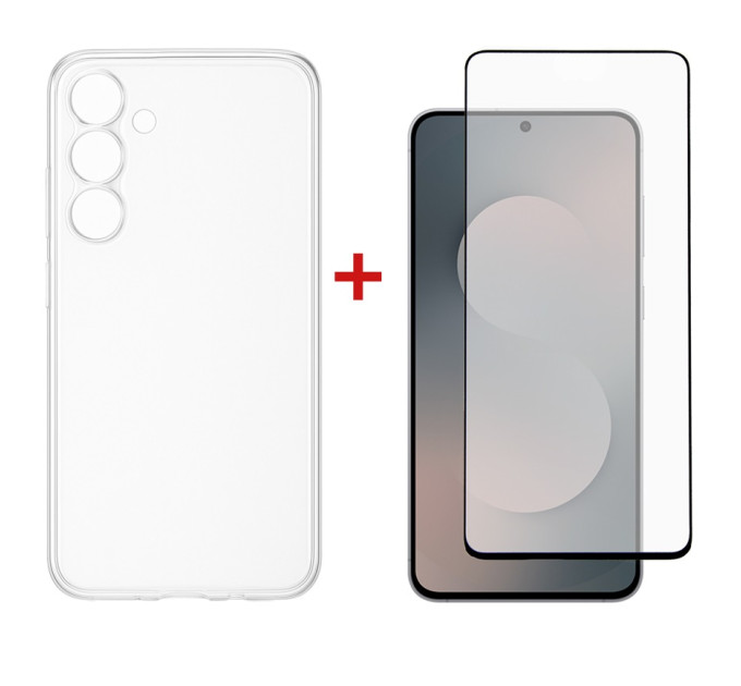 Dengos Чохол до мобільного телефона Dengos Samsung Galaxy S25 FE TPU+glass Transparent (DG-KM-172)