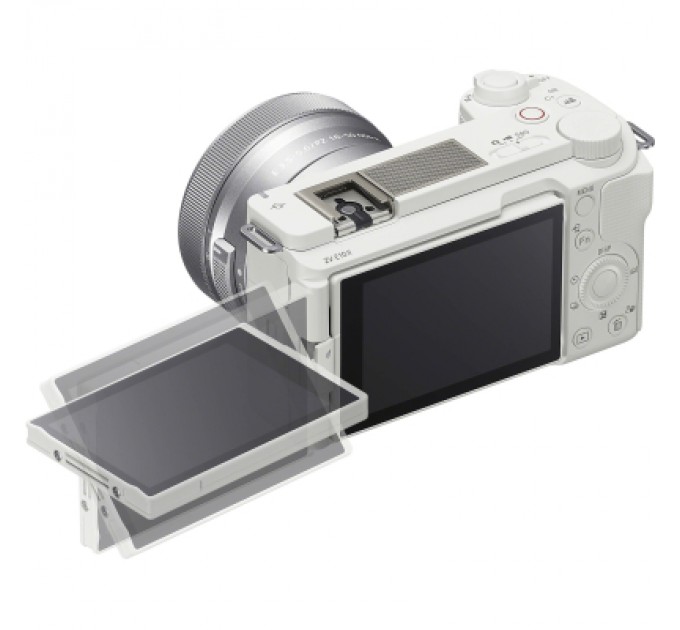 Цифровий фотоапарат Sony Alpha ZV-E10M2 kit 16-50mm White (ZVE10M2KW.CEC)