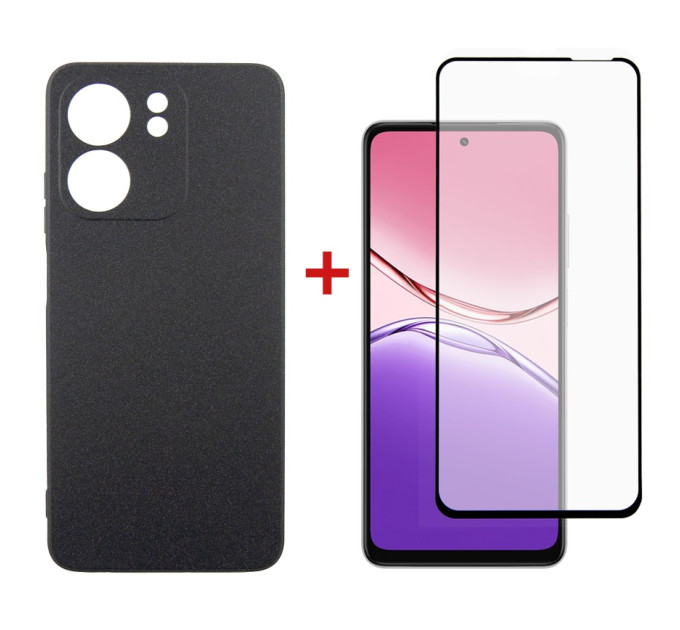 Dengos Чохол до мобільного телефона Dengos Oppo A5x Carbon+glass Black (DG-KM-175)