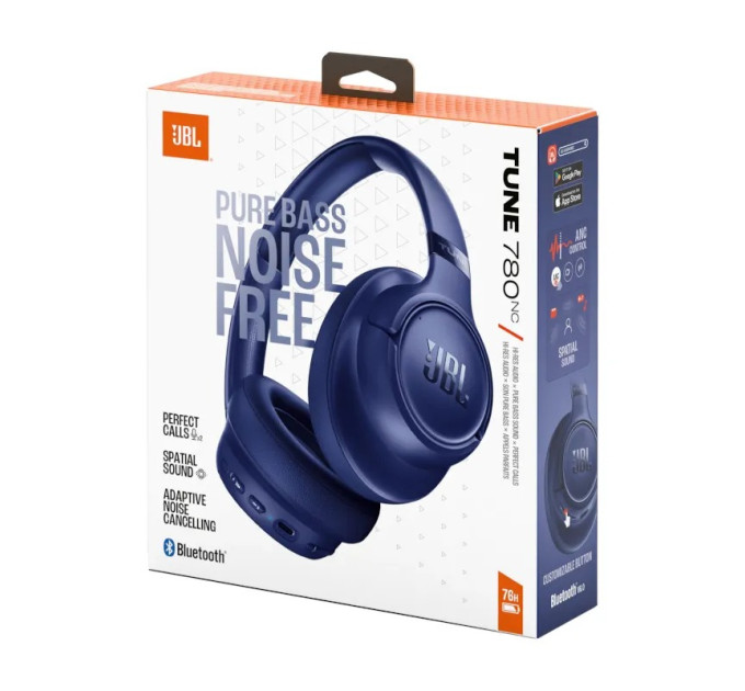 JBL Bluetooth-гарнітура JBL Tune 780NC Blue (JBLT780NCBLU)