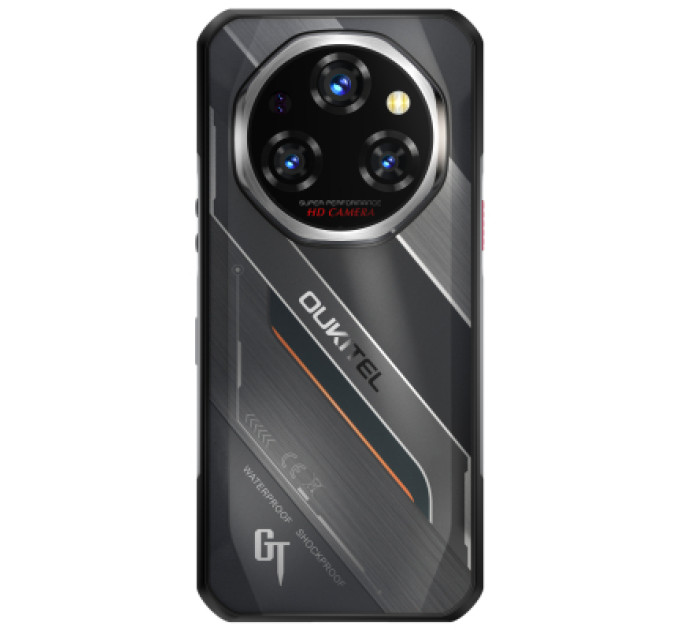 OUKITEL Мобільний телефон OUKITEL WP62 8/256GB Black (6941749825476)