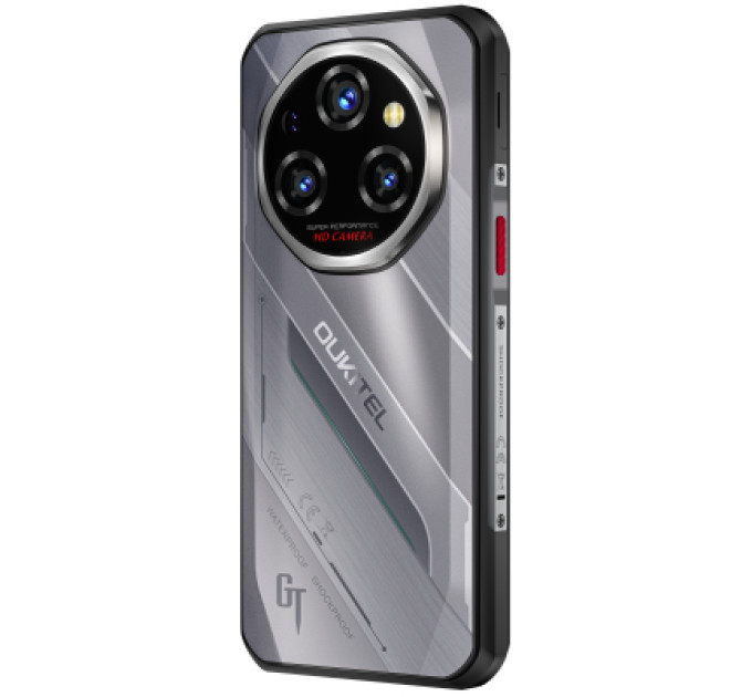 OUKITEL Мобільний телефон OUKITEL WP62 8/256GB Silver (6941749824684)