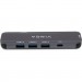 Vinga Концентратор Vinga USB-C 3.1 to HDMI+3xUSB3.0+PD100W+USB-C foldable cable (VHYC6FC)