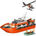 LEGO Конструктор LEGO City Рятувальний катер і гелікоптер берегової охорони (60504)