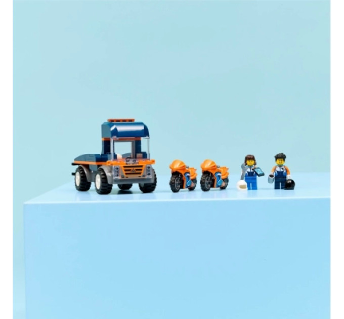 LEGO Конструктор LEGO City Транспортер мотоциклів (60491)