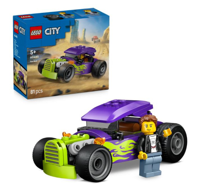 LEGO Конструктор LEGO City Хотрод (60485)