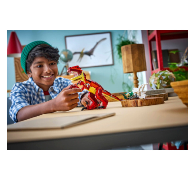 LEGO Конструктор LEGO Creator Лютий динозавр (31379)