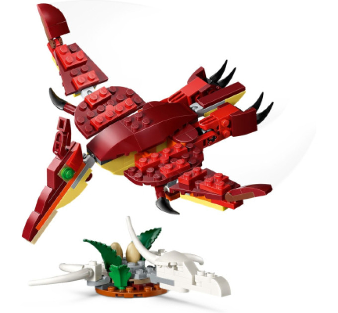 LEGO Конструктор LEGO Creator Лютий динозавр (31379)