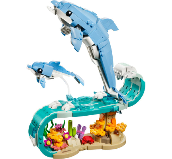 LEGO Конструктор LEGO Creator Морські тварини: красиві дельфіни (31385)