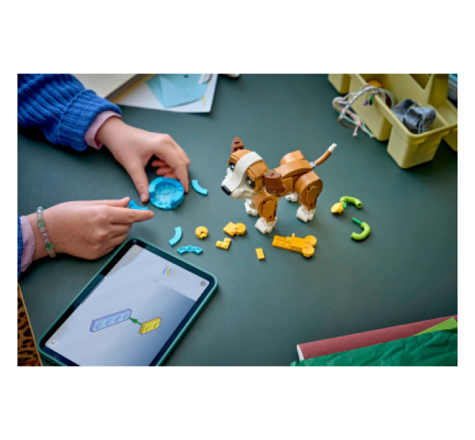 LEGO Конструктор LEGO Creator Чарівні тварини: грайливе цуценя (31382)