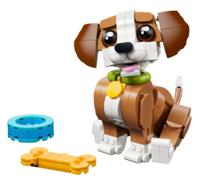 LEGO Конструктор LEGO Creator Чарівні тварини: грайливе цуценя (31382)