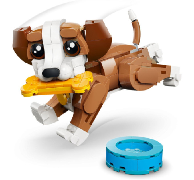 LEGO Конструктор LEGO Creator Чарівні тварини: грайливе цуценя (31382)