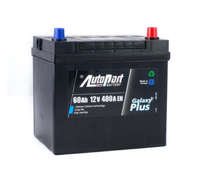 Акумулятор автомобільний AutoPart 60 Ah/12V Japan Euro Plus (ARL060-077)