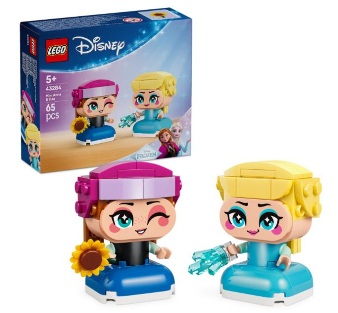 LEGO Конструктор LEGO Disney Princess Мініпринцеси Анна та Ельза (43284)
