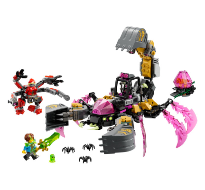 LEGO Конструктор LEGO DREAMZzz Кошмарний землекоп-скорпіон (71513)