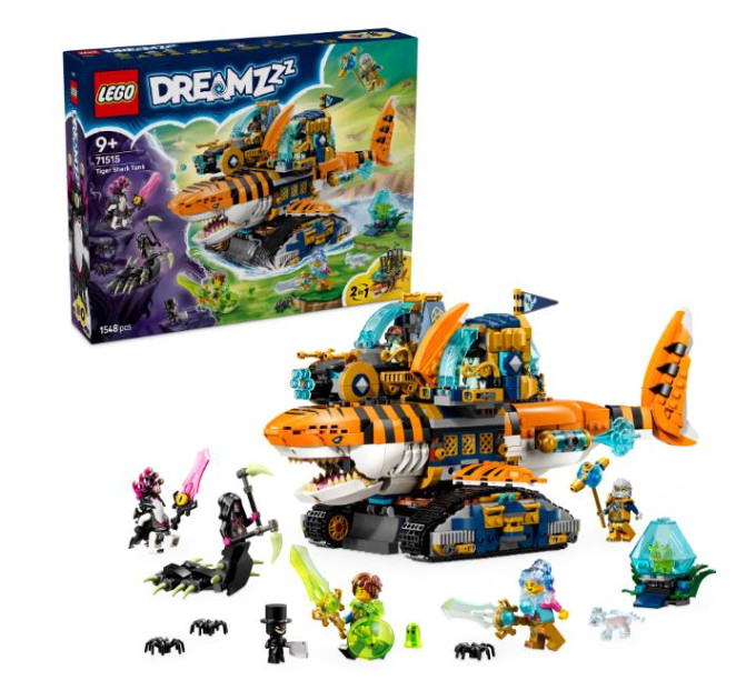 LEGO Конструктор LEGO DREAMZzz Танкер тигрова акула (71515)