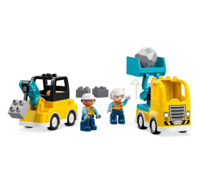 LEGO Конструктор LEGO DUPLO Town 3-в-1 Будівельна техніка (10475)