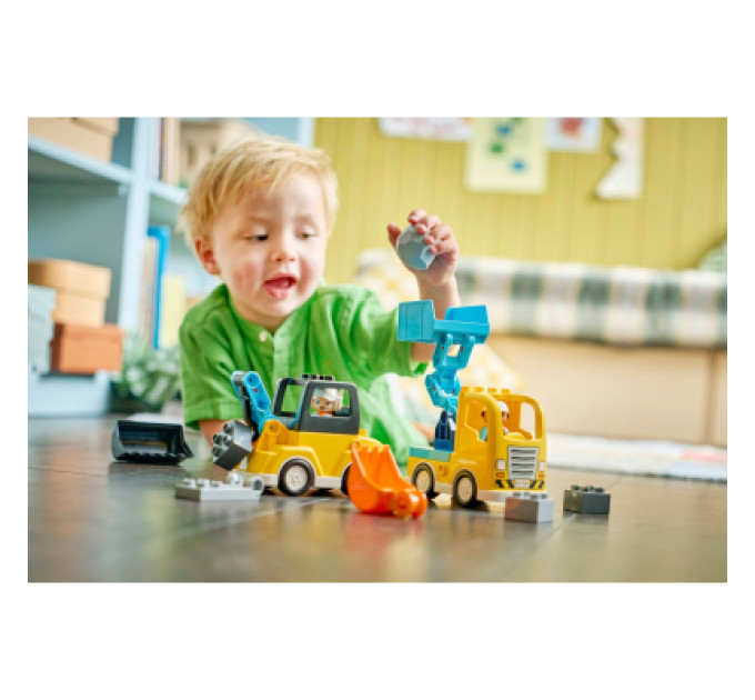 LEGO Конструктор LEGO DUPLO Town 3-в-1 Будівельна техніка (10475)