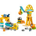 LEGO Конструктор LEGO DUPLO Town 3-в-1 Будівельний майданчик і техніка (10476)