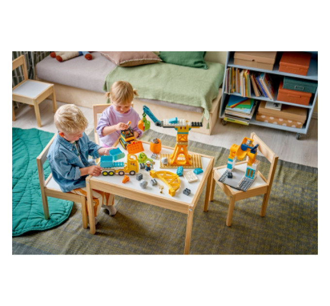 LEGO Конструктор LEGO DUPLO Town 3-в-1 Будівельний майданчик і техніка (10476)