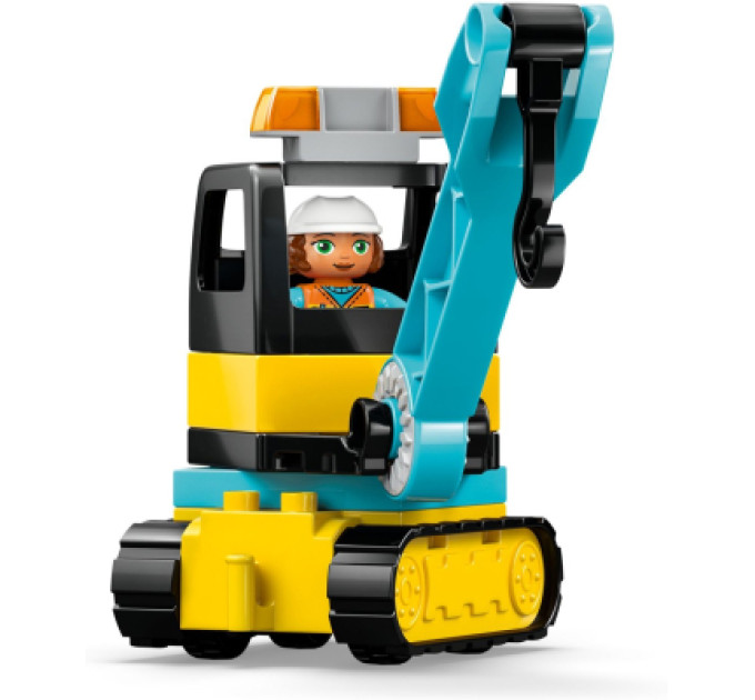LEGO Конструктор LEGO DUPLO Town 3-в-1 Будівельний майданчик і техніка (10476)