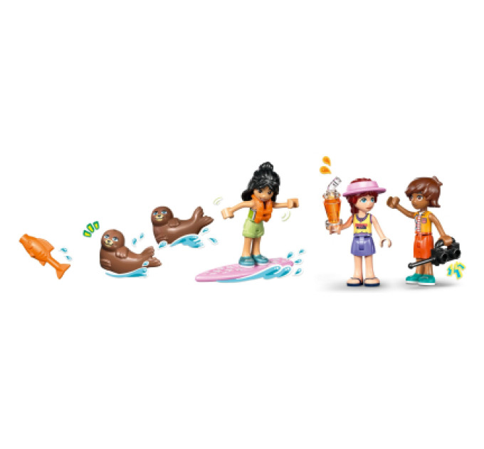 LEGO Конструктор LEGO Friends Пляжний будиночок з морськими котиками (42699)