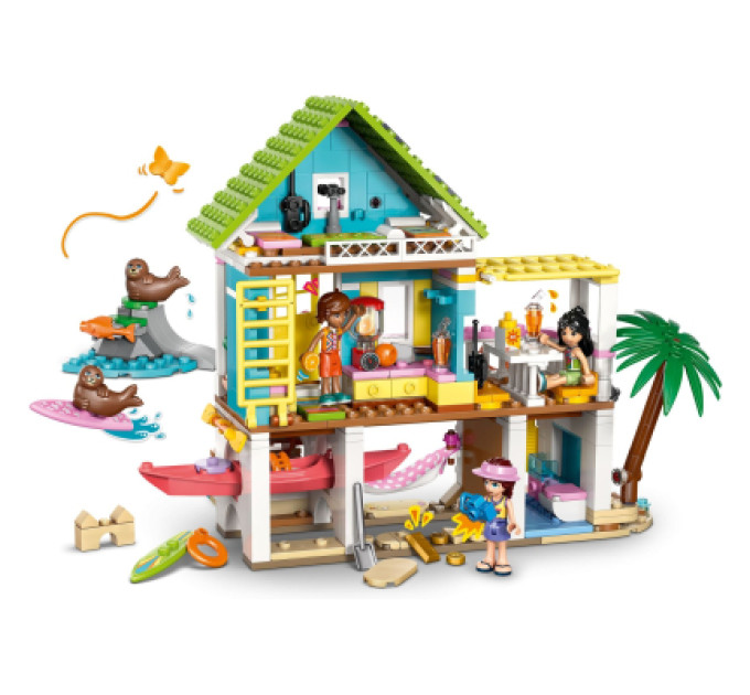LEGO Конструктор LEGO Friends Пляжний будиночок з морськими котиками (42699)