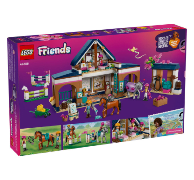 LEGO Конструктор LEGO Friends Кінна стайня і академія верхової їзди (42688)