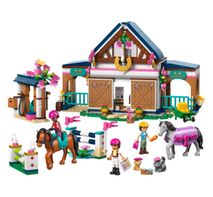 LEGO Конструктор LEGO Friends Кінна стайня і академія верхової їзди (42688)