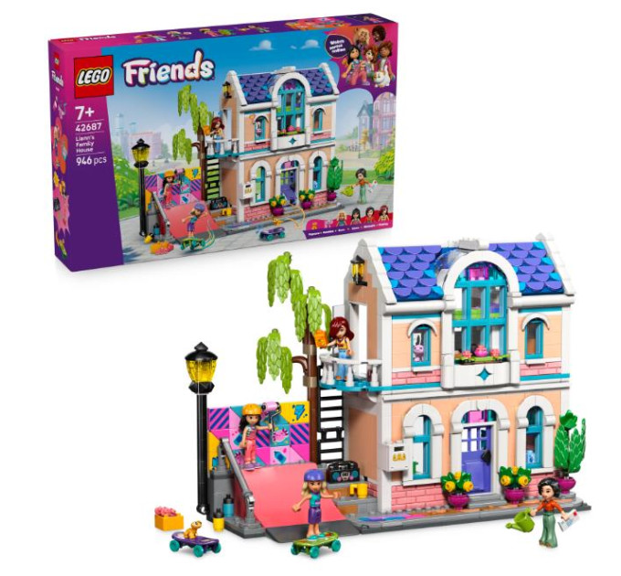LEGO Конструктор LEGO Friends Родинний дім Ліан (42687)
