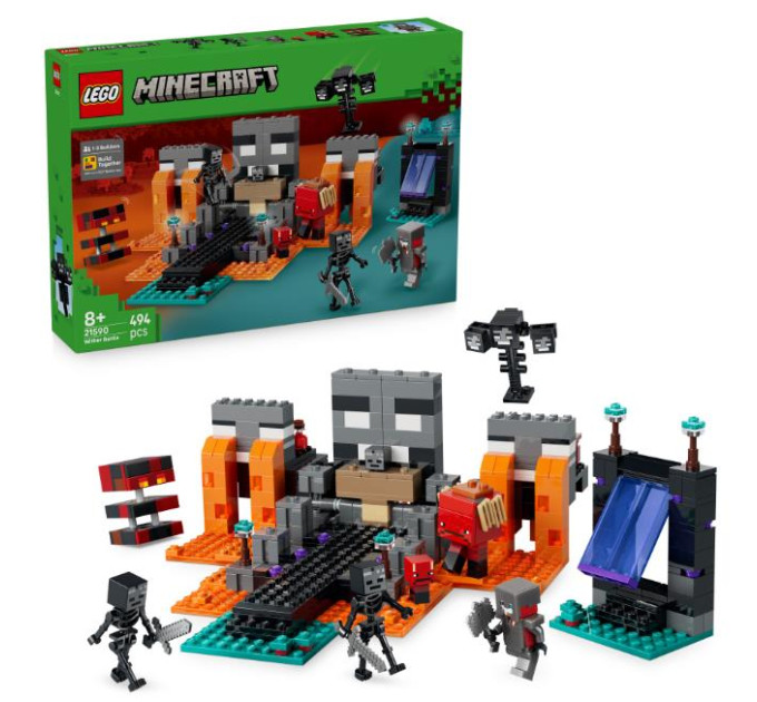 LEGO Конструктор LEGO Minecraft Битва за Візер (21590-)