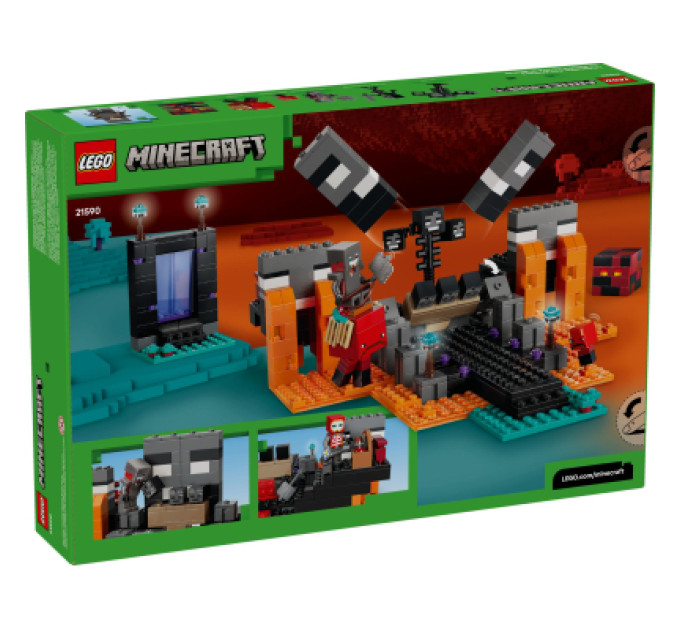 LEGO Конструктор LEGO Minecraft Битва за Візер (21590-)