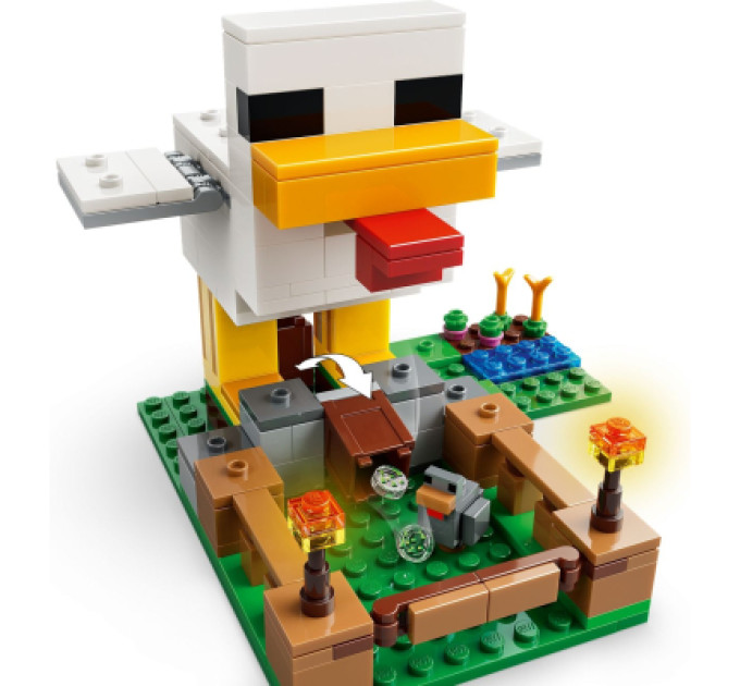 LEGO Конструктор LEGO Minecraft Куряча ферма (21585)