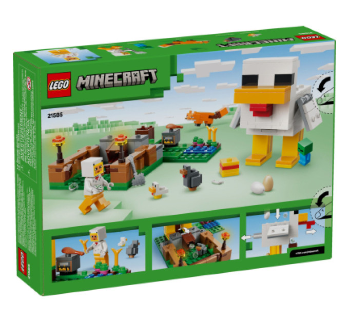 LEGO Конструктор LEGO Minecraft Куряча ферма (21585)