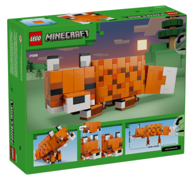 LEGO Конструктор LEGO Minecraft Лисиця (21588)
