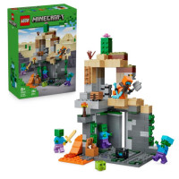 Конструктор LEGO Minecraft Підземелля зомбі (21587)